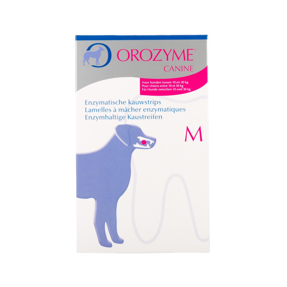 Orozyme Kauwstrips Hond (10 - 30 kg | 141 g)