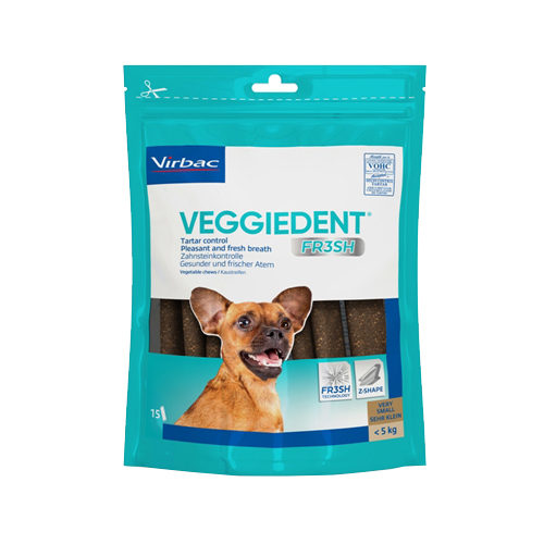 VeggieDent FR3SH Kauwstrips  XS  Hond - < 5 kg (120 g)