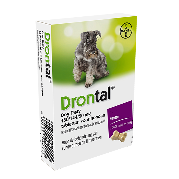 Drontal Dog Tasty Ontwormingstablet Hond