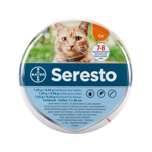 Seresto Kat Vlooien/Teken Halsband