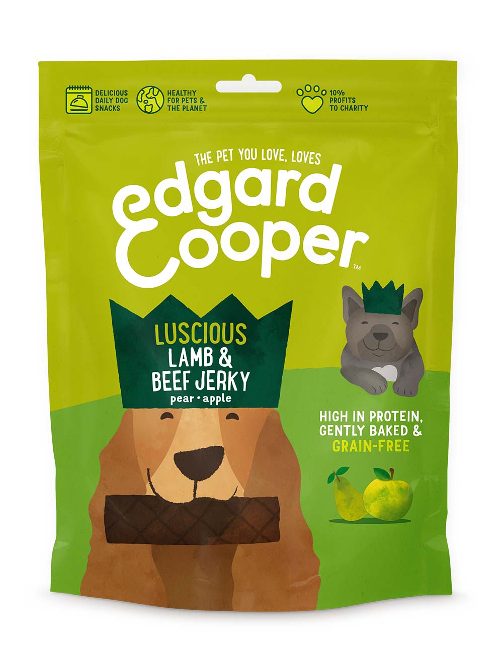 Edgard & Cooper Hond Jerky | Lam & Rund